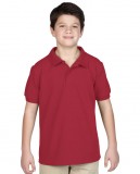 Koszulka Polo DryBlend Pique Youth GILDAN B94800 - Gildan_B94800_03 Cardinal red