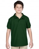 Koszulka Polo DryBlend Pique Youth GILDAN B94800 - Gildan_B94800_05 Forest green