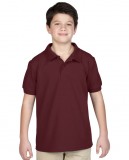Koszulka Polo DryBlend Pique Youth GILDAN B94800 - Gildan_B94800_06 Maroon