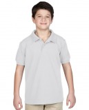 Koszulka Polo DryBlend Pique Youth GILDAN B94800 - Gildan_B94800_11 White