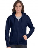 Bluza Heavy Blend Full Zip Hooded Ladies GILDAN L18600 - Gildan_L18600_04 Navy