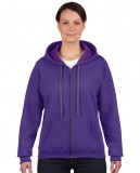 Bluza Heavy Blent Vintage Classic Full Zip Ladies GILDAN L18700 - Gildan_L18700_02 Lilac