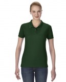 Koszulka Polo Performance Double pique Ladies GILDAN L43800 - Gildan_L43800_03 Forest green