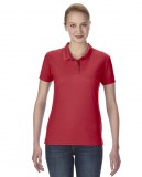 Koszulka Polo Performance Double pique Ladies GILDAN L43800 - Gildan_L43800_05 Red