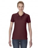 Koszulka Polo Performance Double pique Ladies GILDAN L43800 - Gildan_L43800_08 Maroon