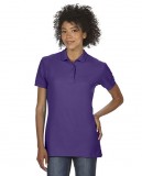 Koszulka Polo Premium Cotton Double Pique Ladies GILDAN L85800 - Gildan_L85800_08 Purple