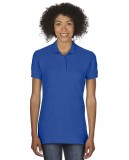 Koszulka Polo Premium Cotton Double Pique Ladies GILDAN L85800 - Gildan_L85800_10 Royal blue