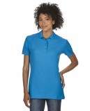 Koszulka Polo Premium Cotton Double Pique Ladies GILDAN L85800 - Gildan_L85800_12 Sapphire