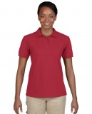 Koszulka Polo DryBlend Pique Ladies GILDAN L94800 - Gildan_L94800_03 Cardinal red