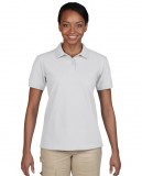 Koszulka Polo DryBlend Pique Ladies GILDAN L94800 - Gildan_L94800_12 White