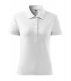  Koszulka Polo Damska  A 216 Cotton Heavy  - 216_00_A Biały
