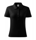 Koszulka Polo Damska A 213 Cotton  - 213_01_A Czarny