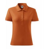 Koszulka Polo Damska A 213 Cotton  - 213_11_A Pomarańczowy