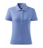 Koszulka Polo Damska A 213 Cotton  - 213_15_A Błękitny