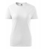 Koszulka Damska A 134 Basic  - 134_00_A Biały