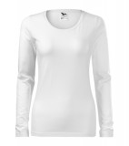 Koszulka Damska A 139 Slim  - 139_00_A Biały