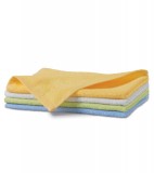 Ręcznik mały A 907 TERRY TOWEL 350 - 907_18_C Jasno żółty