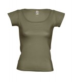 T-shirt Ladies S 11385 MELROSE 150 - 11385_army_S Army