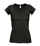 T-shirt Ladies S 11387 MILD 150 - 11387_deep_black_S Deep black