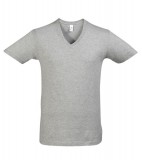 T-shirt S 11155 MASTER 150 - 11155_grey_melange_S Grey melange